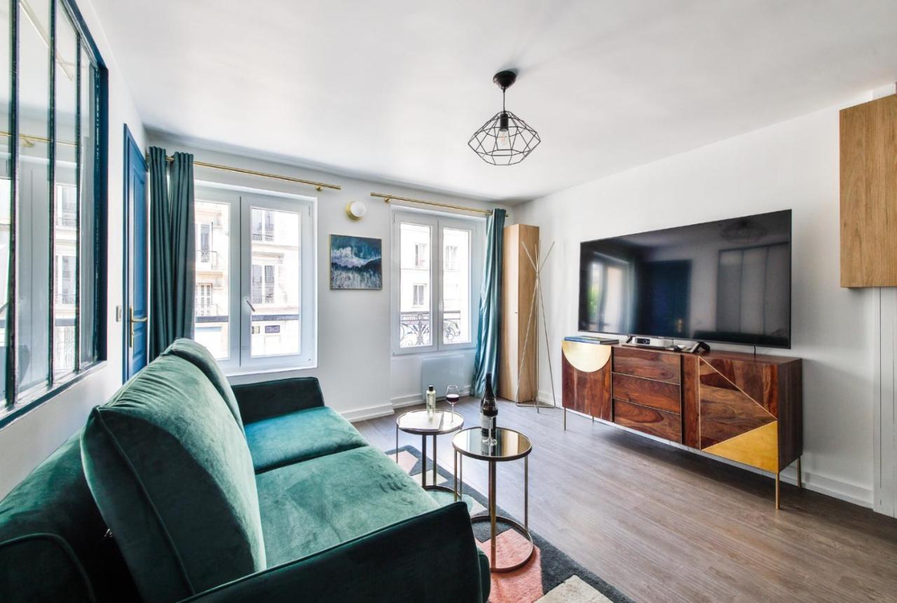 Hsh La Fayette-Gare Du Nord Appartement Cosy 4P-1Br Paris Dış mekan fotoğraf
